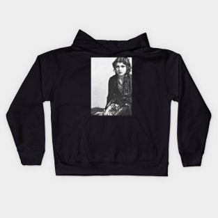 Silent Siren Mary Pickford Kids Hoodie